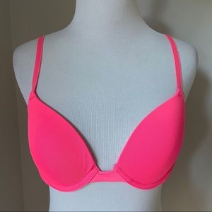 VS PINK Lightly Lined Neon Bra